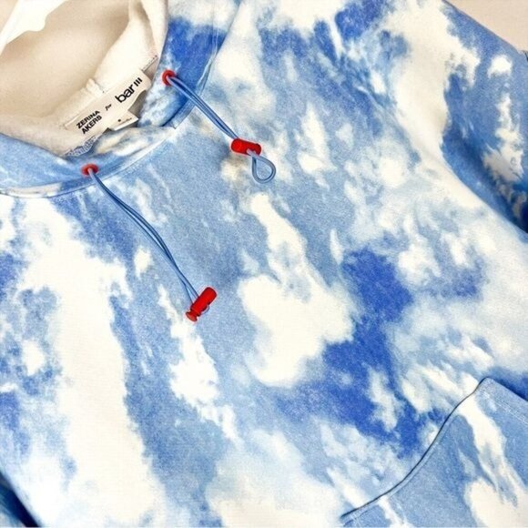 Zerina Akers for Bar III Tie Dye Hoodie Sweatshirt S Angelcore Dreamcore Retro - Picture 7 of 7